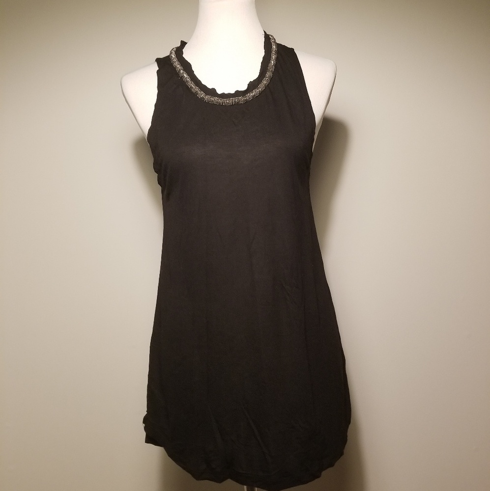 H&M beaded neck tank